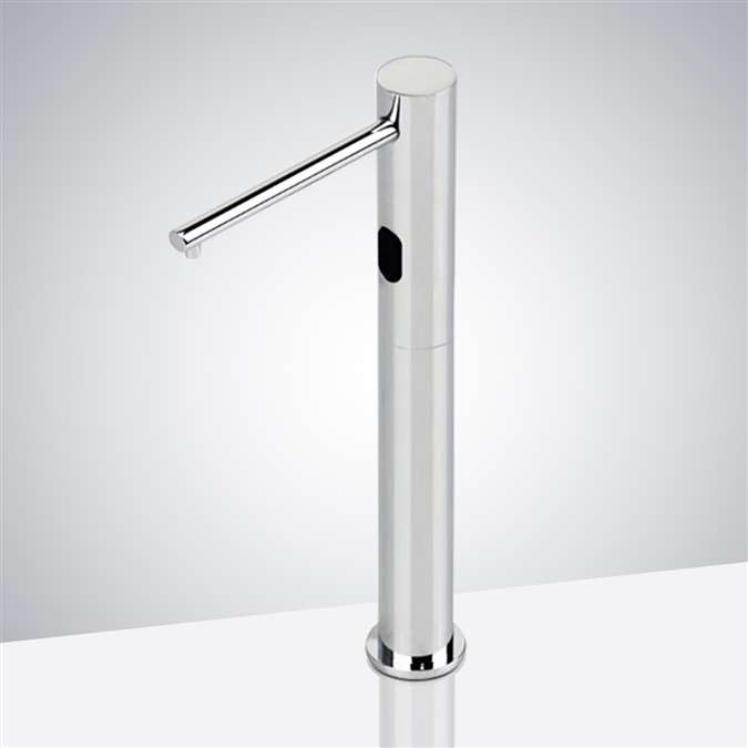 Rio Tall Deck Mount Hands Free Commercial Automatic Chrome Finish Faucet