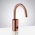 Geneva Commercial Hands Free Rose Gold Deck Mount Sensor Faucet