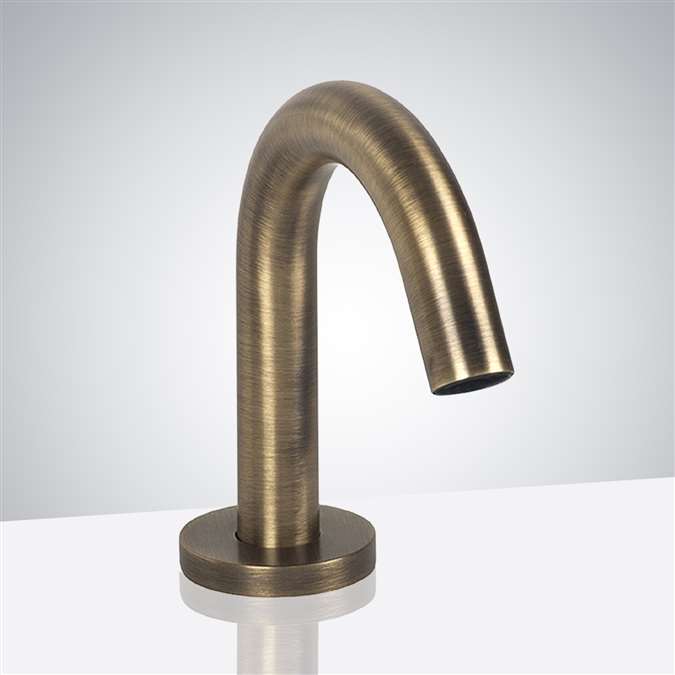 Verona Antique Brass Deck Mount Automatic Commercial Sensor Faucet Sale