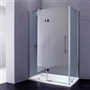 French Corner Sliding Door Bath Shower Enclosure