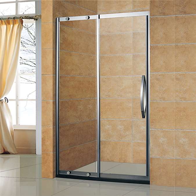 Aluminium Frame Single Sliding Shower Door