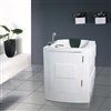 BathSelect Croydon Modern Acrylic Walk-In Bathtub