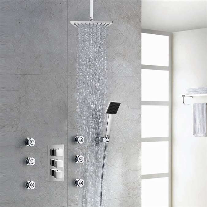 designer massage shower system