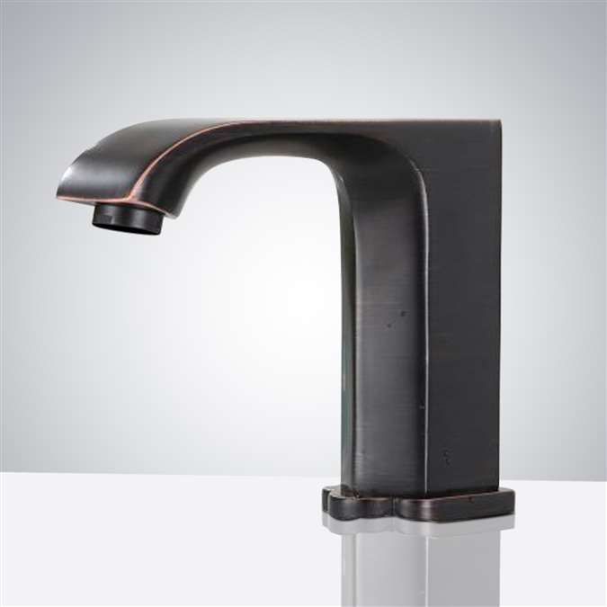 Bathselect Oil Rubbed Bronze Finish Commercial Hands-Free Automatic Motion Sensor Faucet