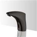 Matte Black Automatic Solid Brass Bathroom Sensor Faucets