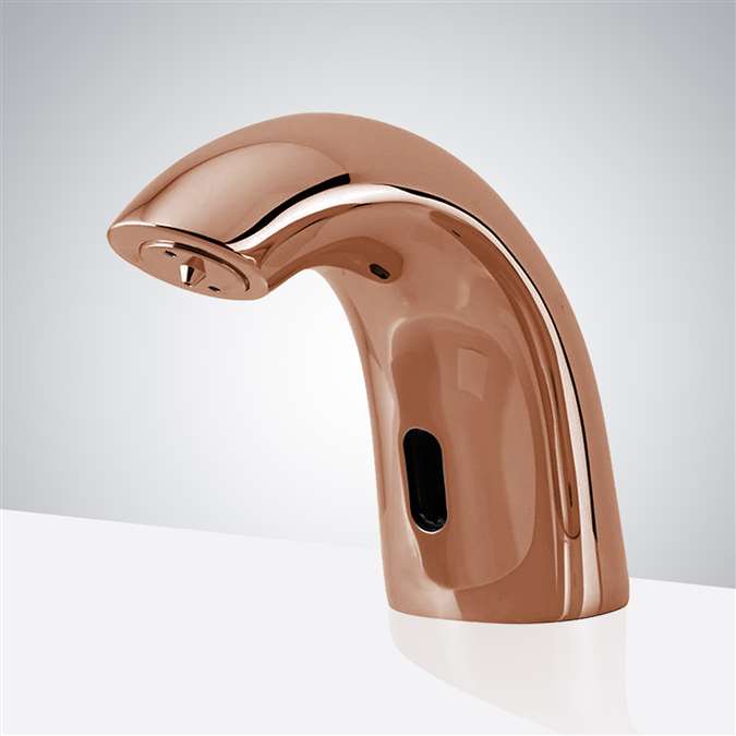 Milan High Quality Commercial Hands Free Rose Gold Soap Dispenser