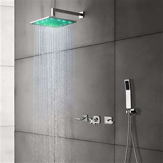 Hotel Tagress LED Shower Set - Available in 3 sizes