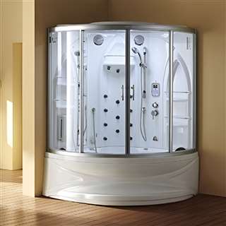 water massage steam shower