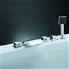 Arc Spout Bath Shower Faucet