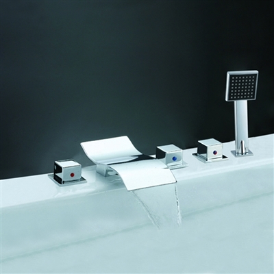 Chrome Bathtub Mixer