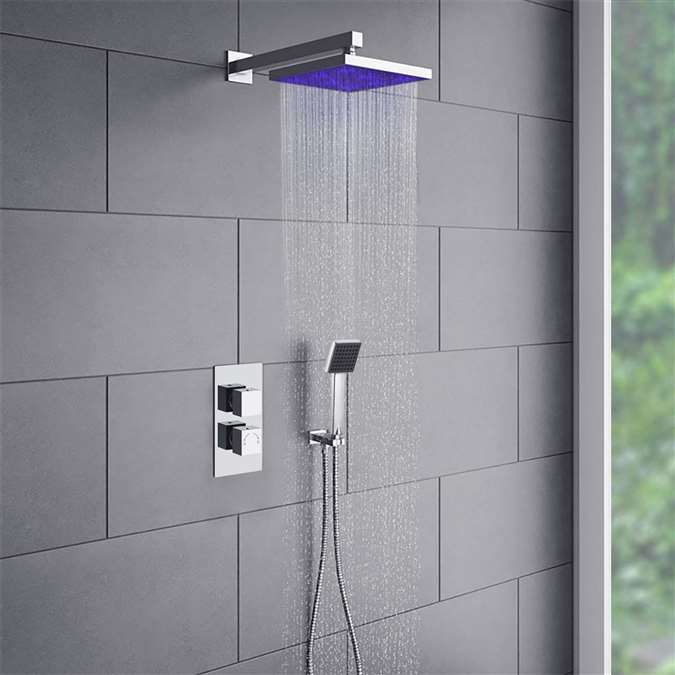 Milano shower head multicolor led