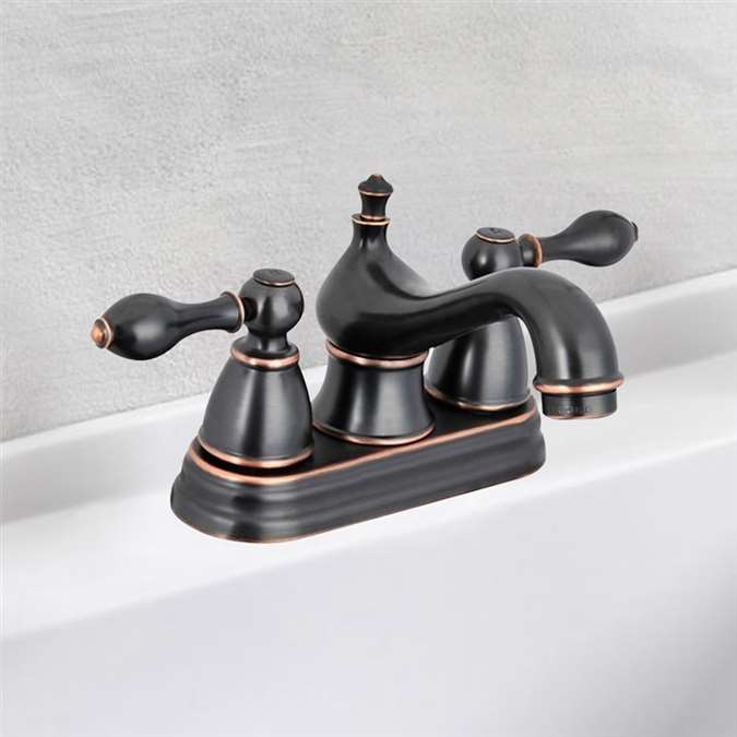 Liège Oil Rubbed Bronze Bathroom Vanity Sink Faucet