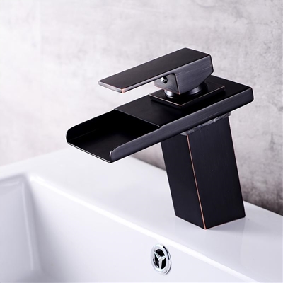 Classical Style Oil Rubbed Bronze Sink Faucet Single Lever Mixer Tap