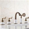 BathSignature Bathtub Faucet Antique Brass