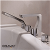 Bravat 5 hole bathtub shower faucet import from Swiss