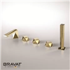 Bravat 5 hole bathtub shower faucet import from Swiss