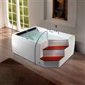 contemporary whirlpool bathtub