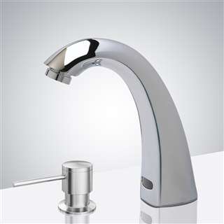 Bathselect Chrome Bathroom sensor motion faucets