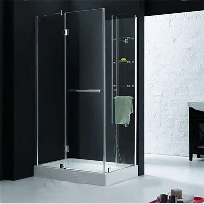 glass shower enclosure